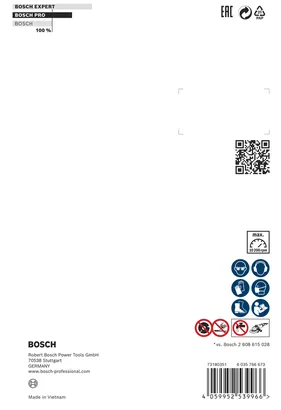 Bosch EXPERT MultiMaterial Diamant-Trennscheibe 150×22,23×2,4×12 mm.