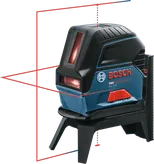 Bosch GCL 2-15 Kombi-Laser-Nivelliergerät auf Stativ.