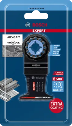 Bosch EXPERT MetalMax AIZ 45 AIT Multitool-Klinge 45 mm.