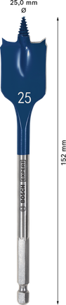 Bosch EXPERT Self Cut Speed Spatenbohrer 25 mm.