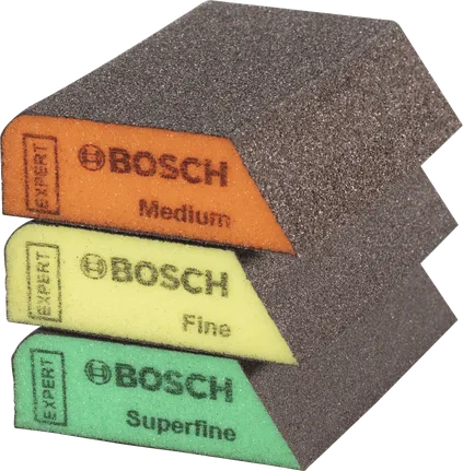 Bosch EXPERT S470 Combi Block Schleifschwämme, mittelfein superfein.