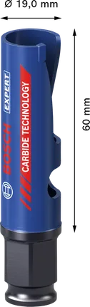 Bosch EXPERT Baustoff-Lochsäge 19 x 60 mm.