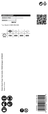 Bosch EXPERT Baustoff-Lochsäge 51 x 60 mm.