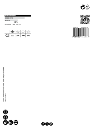 Bosch EXPERT Baustoff-Lochsäge 111 x 60 mm.