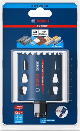 60 mm EXPERT Tough Material-Lochsäge von Bosch .