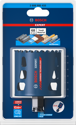 Bosch Expert Tough Material Lochsäge 68×60 mm.