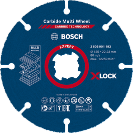 EXPERT Carbide Multi Wheel X-LOCK Trennscheiben