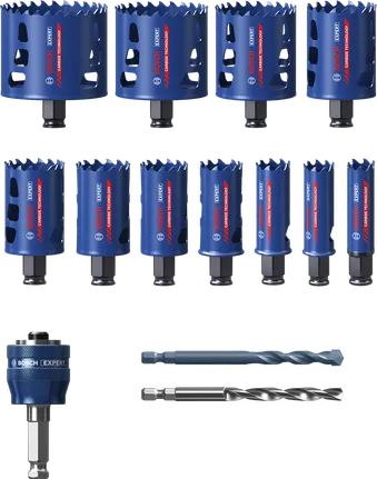 Bosch EXPERT Multimaterial-Lochsägen-Set 14-tlg.