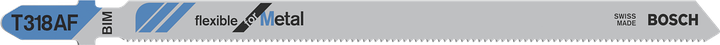 Flexibles Metall-Stichsägeblatt T318AF von Bosch .