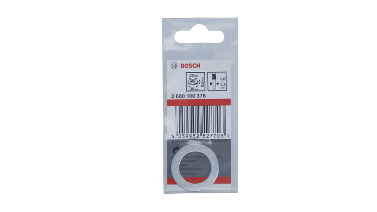 Bosch 20×30×1,0–1,2mm Reduzierring.