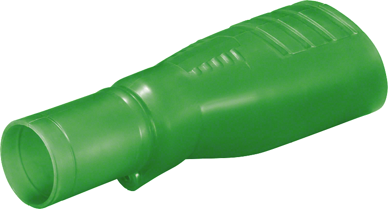 Grüne Protector-Düse von Bosch zum Staubschutz.