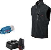 Bosch Heizwesten-Set mit Akku und Ladegerät.