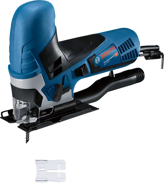Stichsäge Bosch GST 90 E, ergonomisches Griffdesign.