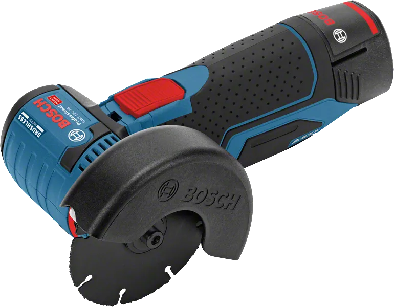 Kompakter Akku-Winkelschleifer GWS 12V-76 von Bosch .