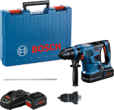 Bosch GBH 18V-34 CF Bohrhammer mit Koffer und Zubehör.