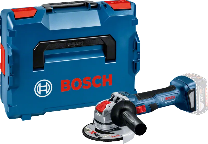Bosch GWX 18V-7 Akku-Winkelschleifer mit Koffer.