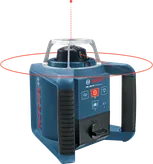 Bosch GRL 300 HV Laser-Nivelliergerät mit 300 m Reichweite.