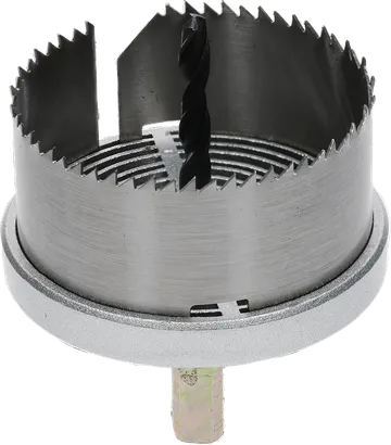 Bosch Lochschneider, 68 mm, Sechskantschaft aus Aluminiumdruckguss.