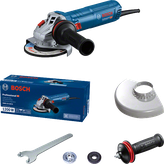 Bosch GWS 12-125 S Winkelschleifer mit Zubehör.