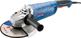 Winkelschleifer Bosch GWS 2400 J mit 230 mm Scheibe.