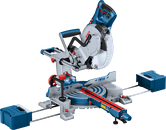 Bosch GCM 305-254 D Gehrungssäge mit Gleitschiene.