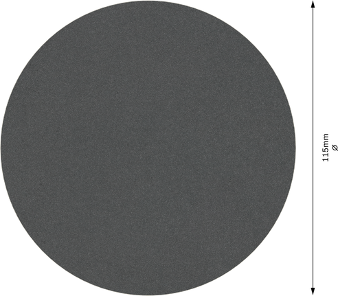 Bosch PRO F355 Schleifblatt 115 mm G320.