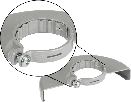 Bosch Metallschutz für Winkelschleiferklemme.
