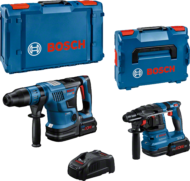 Bosch Kombi-Set Bohrhämmer GBH 18V-22 und GBH 18V-36C.
