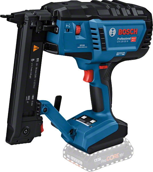 Bosch GTH 18V-38 M Akku-Schmalrückenhefter.