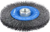 Bosch PRO Metal Clean Drahtbürste 115 mm gecrimpter Draht.