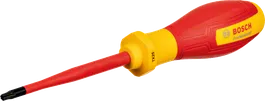 Bosch VDE-Schraubendreher TX25 mit isoliertem Griff.