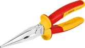 Bosch VDE-Spitzzange mit isolierten Griffen.