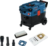 Bosch GAS 12-40 M Nass- und Trockensauger mit Zubehör.