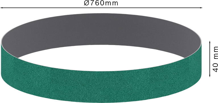 Bosch PRO Y580 Schleifband 40x760mm G180.