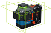 Bosch GLL 18V-120-33 CG Laser-Nivelliergerät mit 120 m Reichweite.