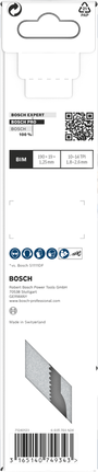 Bosch PRO Palettenreparatur S725VFR Klinge 1,25×19×190 mm 5-tlg.