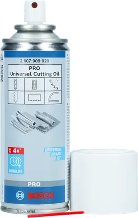 Bosch PRO Universal-Schneidöl 250 ml Aerosoldose.