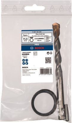 Bosch PRO Zentrierbohrersatz 11,5 mm.