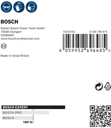 Bosch EXPERT W480 Handschleifblatt 115 x 140 mm G320.