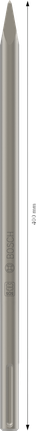 Bosch PRO SDS max-4C Spitzmeißel, 400 mm Länge.