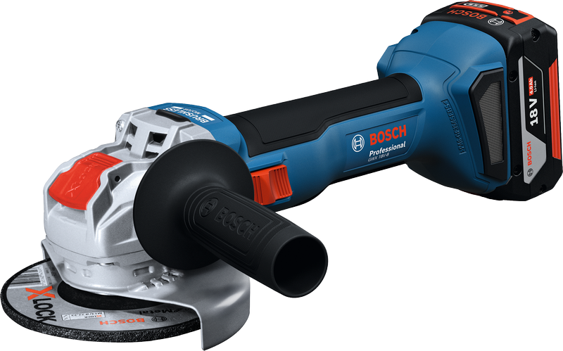 Bosch GWX 18V-8 Winkelschleifer mit X-LOCK-System.