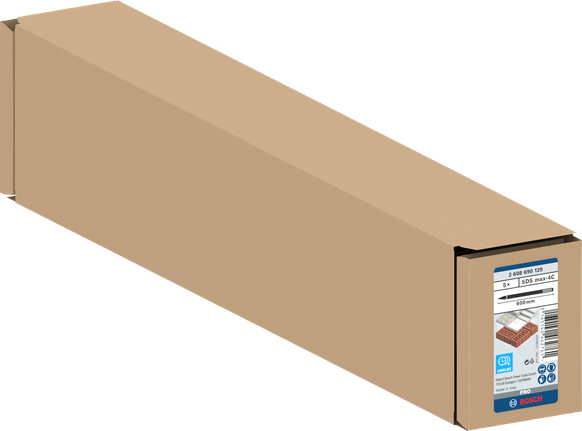 Bosch PRO SDS max-4C 600 mm Meißelsatz.