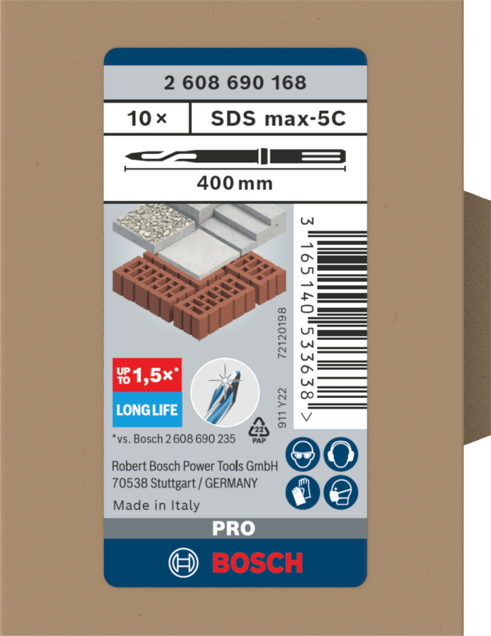 PRO SDS max-5C Set
