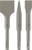Bosch PRO SDS plus-4C Meißelset 3-tlg. für Abbrucharbeiten.