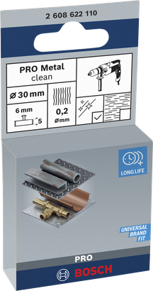 Bosch PRO Metal Clean Drahtbürste 30×0,2 mm.
