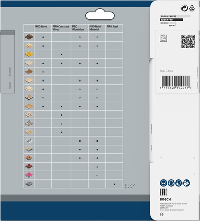Bosch PRO Construct Wood Kreissägeblatt 190 x 2,6 x 30 mm.