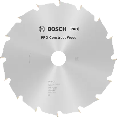 Bosch PRO Construct Wood Kreissägeblatt 235 mm.