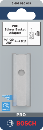 Bosch PRO Rührkorbadapter M14 auf 1/2″-20 UNF.
