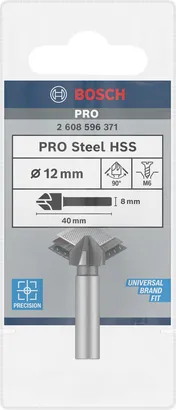 Bosch PRO Steel HSS Senkerbit 12 mm 40 mm M6.