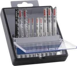 Bosch PRO Stichsägeblatt-Set für Hartholz und Laminat.